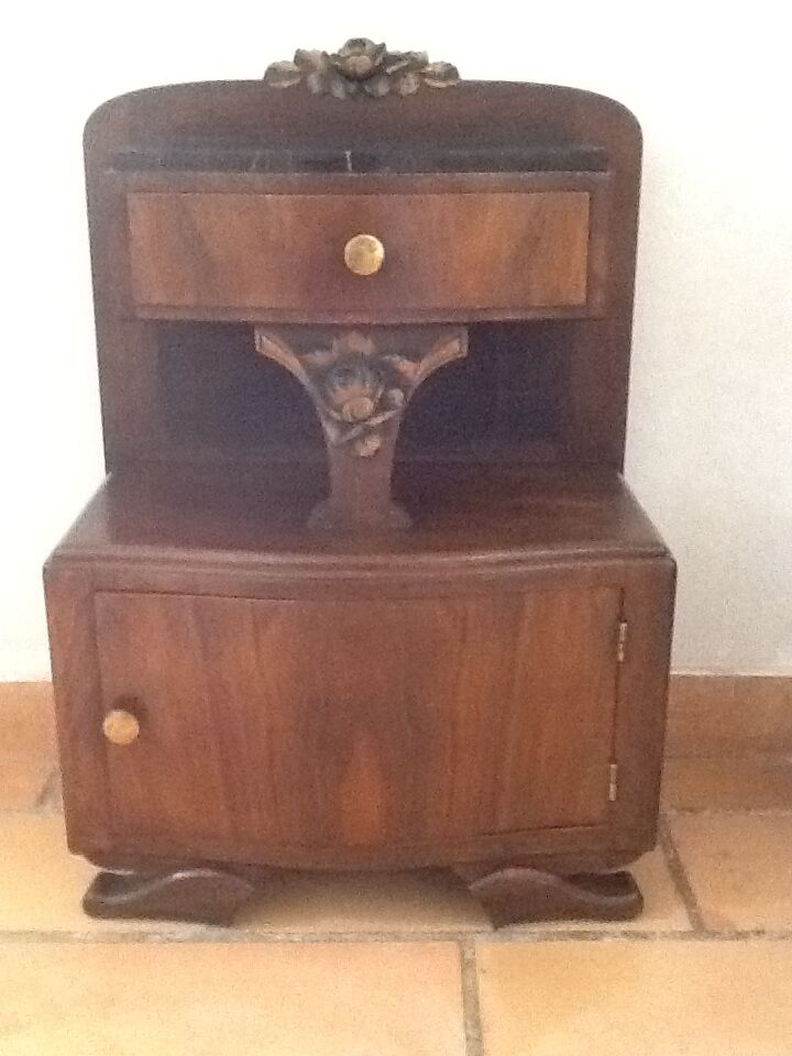 Art deco bedside table