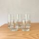 Lot of 5 vintage 70s drinking glasses