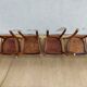 4 chaises bois Mado, bistrot