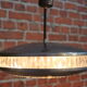 Luminous flying saucer