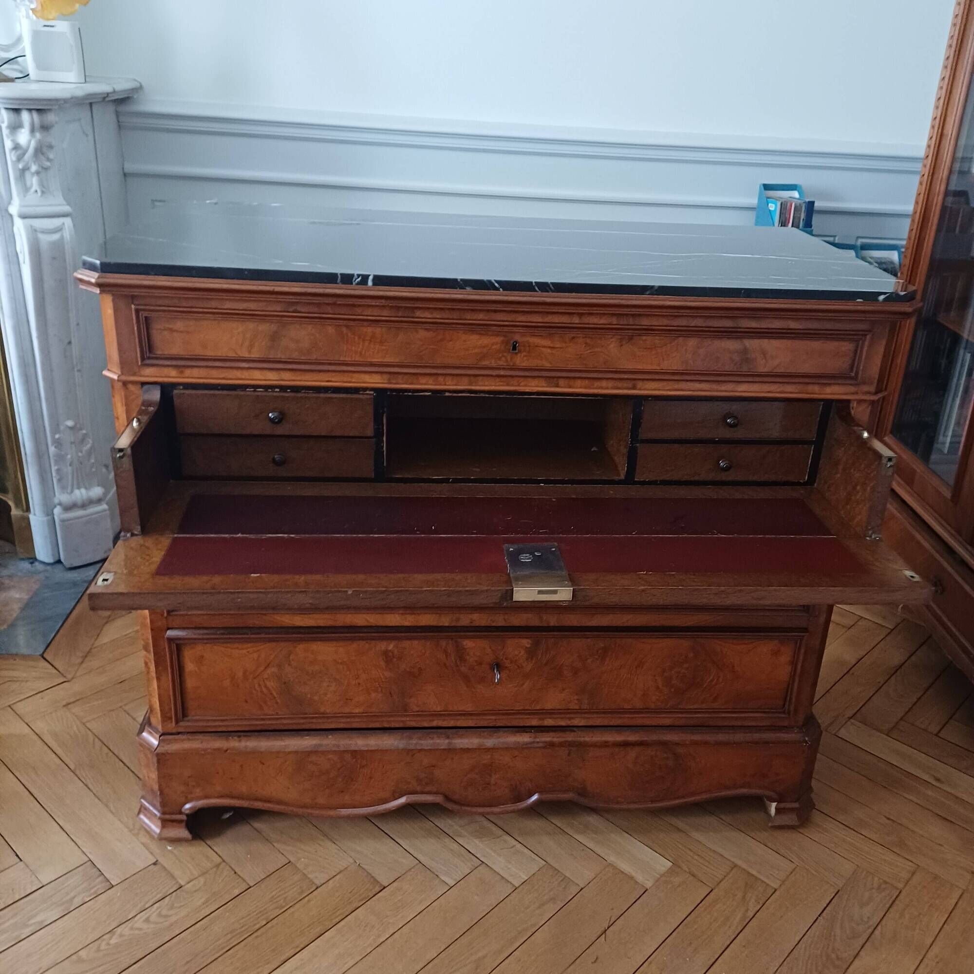 Secretary Chest of Drawers