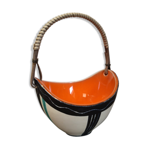 Coupe années 50 anse - orange