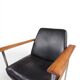 Leather armchair by Sven Ivar Dysthe for Dokka Møbler, 1960