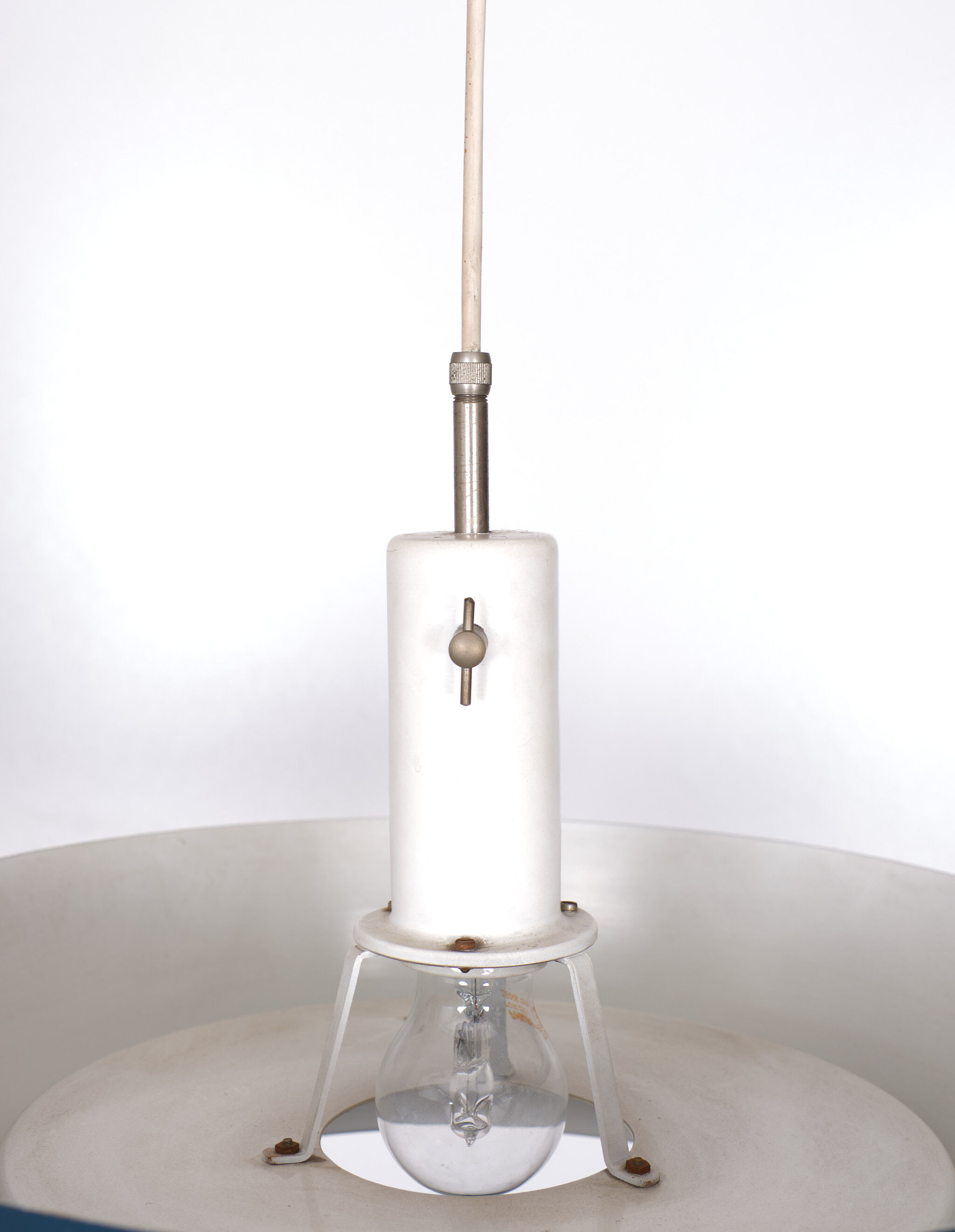 Metal Chandelier Anvia Holland 1960s J M Hoogervorst