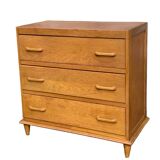Vintage oak chest of drawers 1960