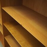 Ash bookcase, Danish design, 1970s, production: Hundevad