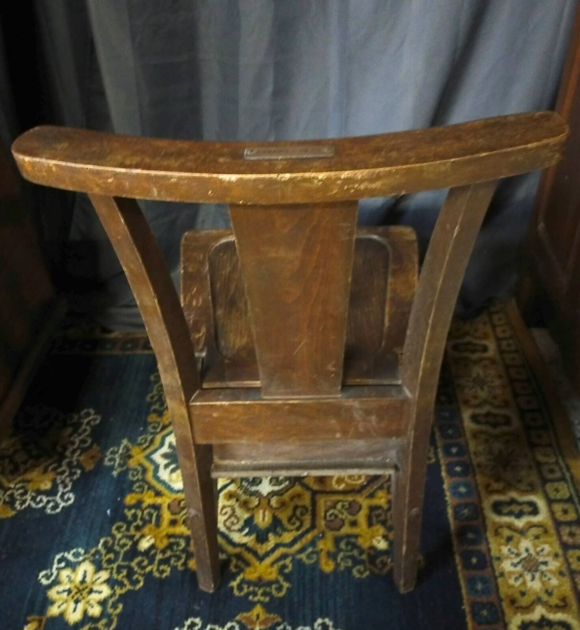 Chaise Stella prie dieu vintage