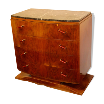 Art deco chest of drawers