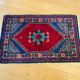 Oriental rug in thick hand-woven wool made in Tunisia mid-20th century