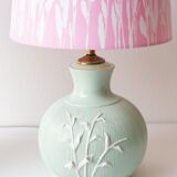Pair of Spanish porcelain table lamps from the 60s/70s