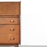 Vintage Danish Style Bureau / Cabinet In Afromosia By A. Younger