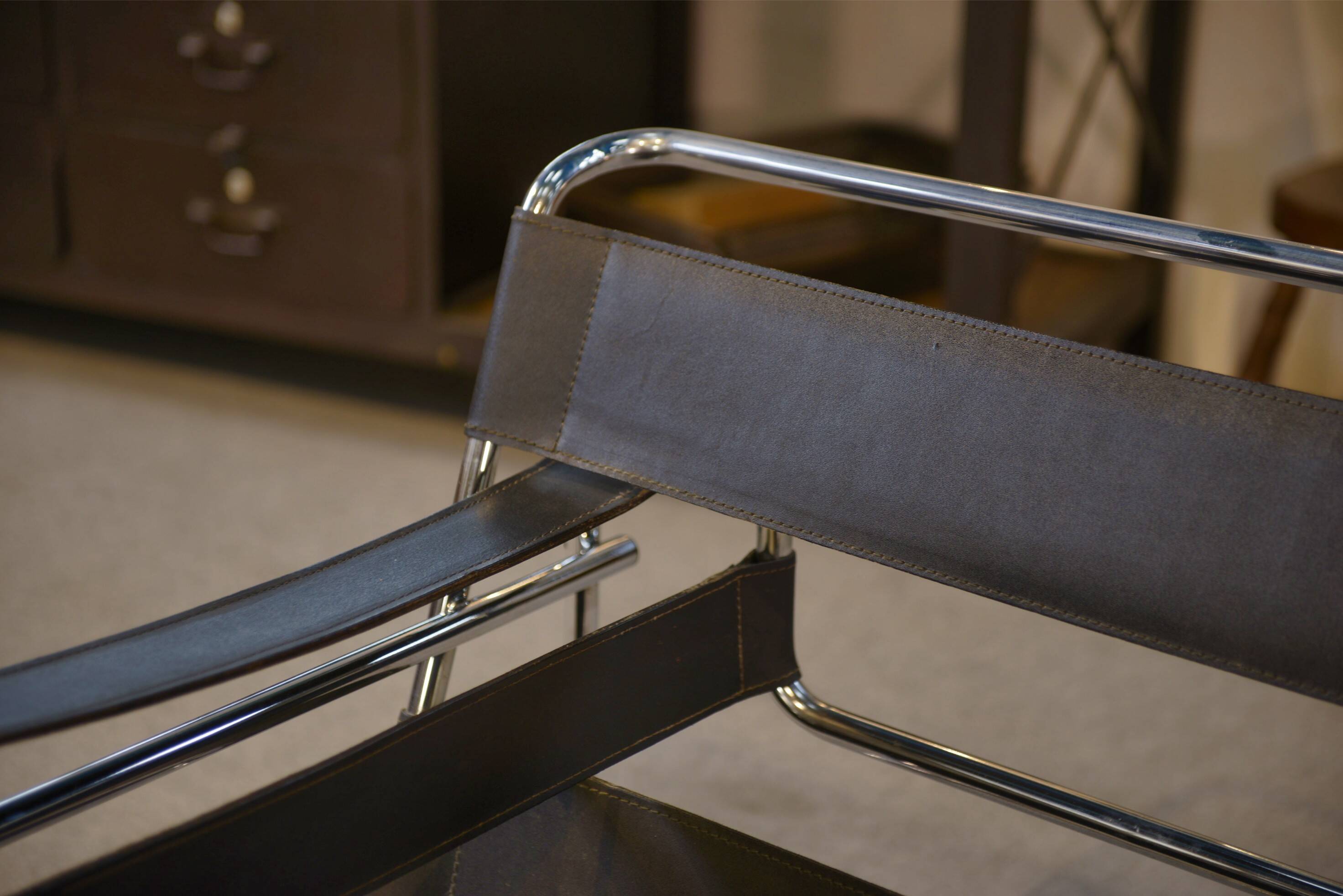 Wassily chair by Marcel Breuer Bauhaus design 1970s