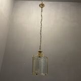 Italian glass brass pendant ceiling lamp