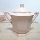 Coffee set in ceramic digoin sarreguemine