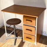 Child's desk in the style of Jacques Hitier Vintage