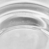 1970s Smoking Set  by Lalique. Signed on The Bottom. Made in France