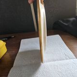 Decorative plate with 24k gold