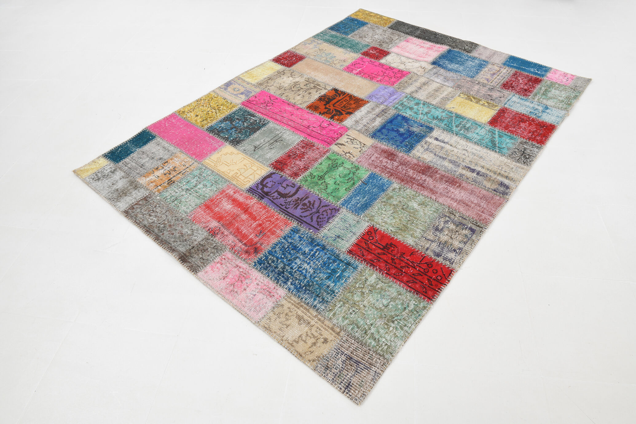 5x8 handmade antique turkish rug173 x241cm