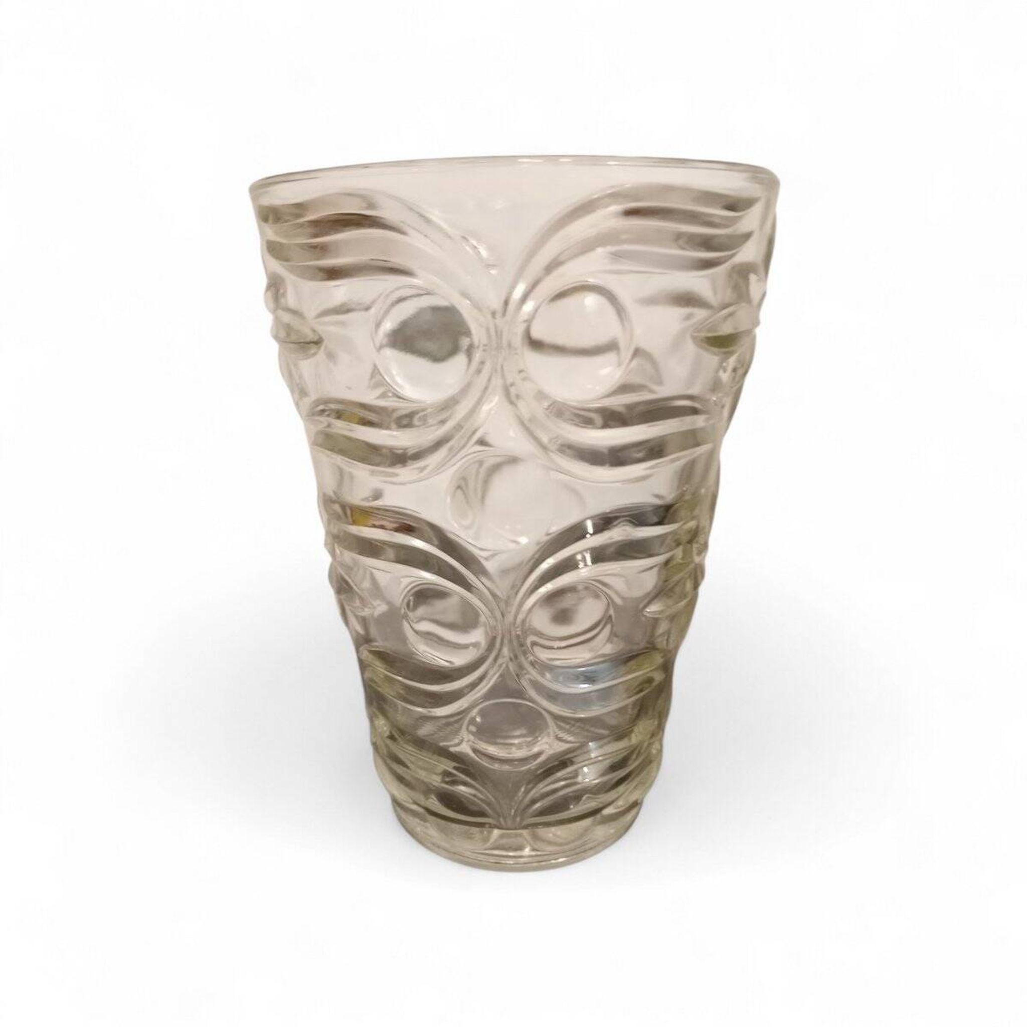 Vintage glass vase by Fidenza Vetraria, 1970s