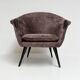 Fauteuil Nanna Ditzel retapissé, années 1950