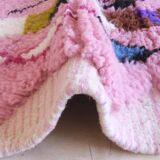 Pink Berber Rug - 206 x 160 cm