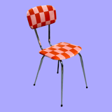 Vintage patchwork chair