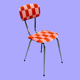 Vintage patchwork chair