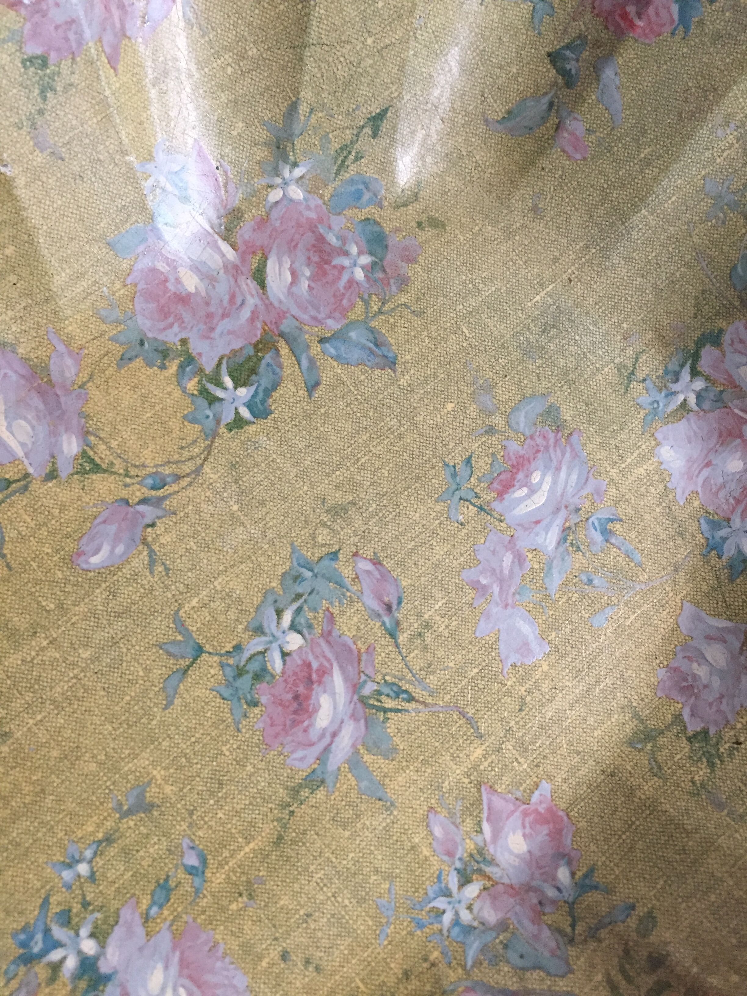 Maché paper basket, Napoleon III