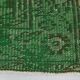 5x8 Dark Green Geometric Style Camouflage Vintage Rug, 155x238 Cm