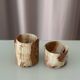 Vintage Hand-Carved Onyx Vessel | Cachepot | Sculptural Stone Bowl