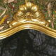 Mirror style Louis XV wood and gilded stucco 77 x 47 cm