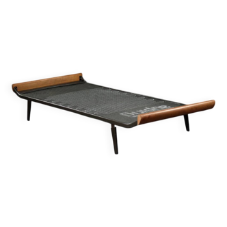 Vintage Mid-Century Dutch Modern Cleopatra Daybed in Brown from Auping
