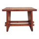 Small solid wood painter's bench
