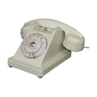 Ivory white dial phone 1950