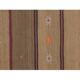 Striped Narrow Turkish Kilim Runner Rug