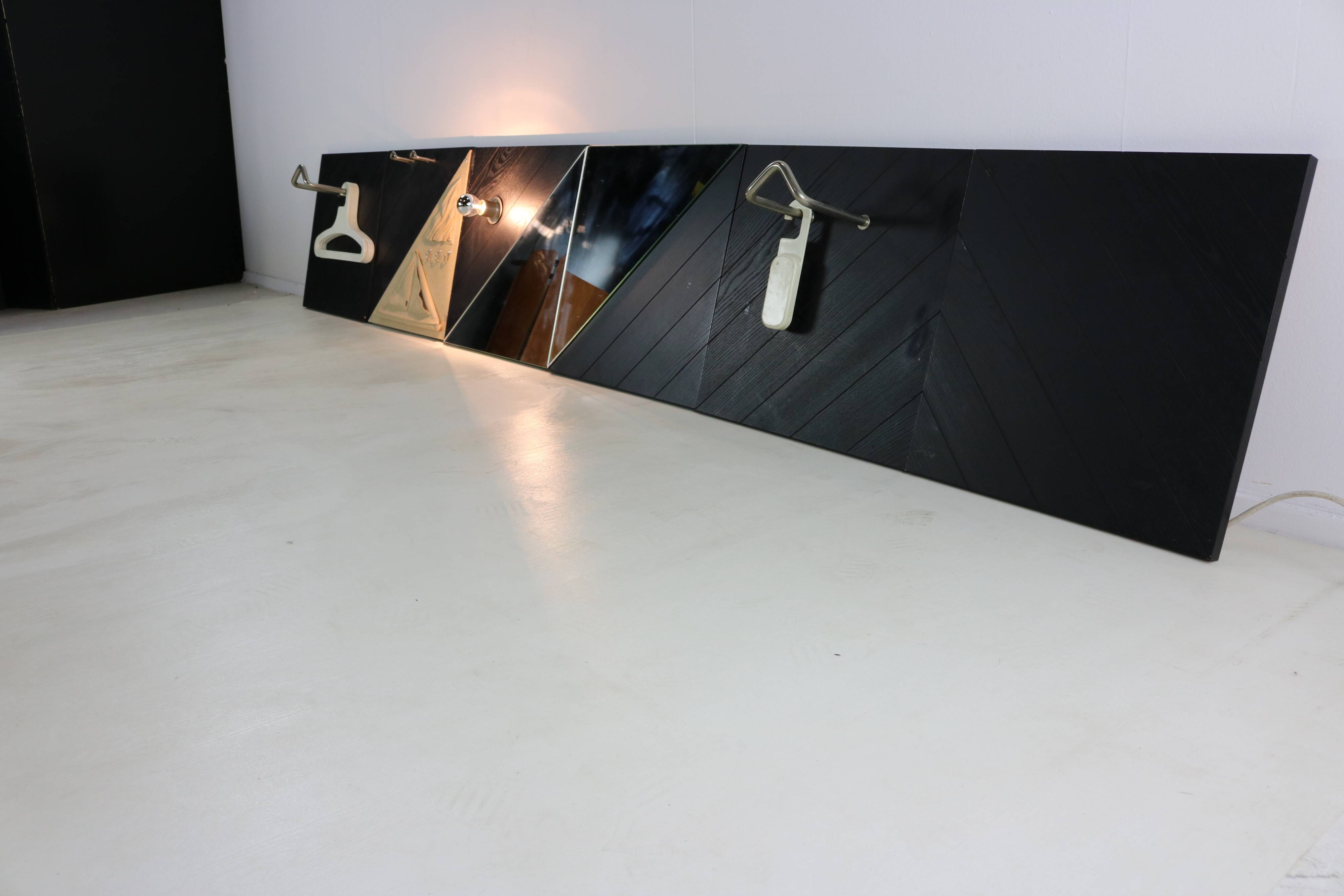 Special seventies wardrobe panels for Schönbuch Germany