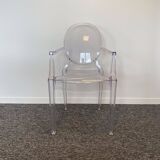 Fauteuil Louis Ghost de Philippe Starck pour  Kartell