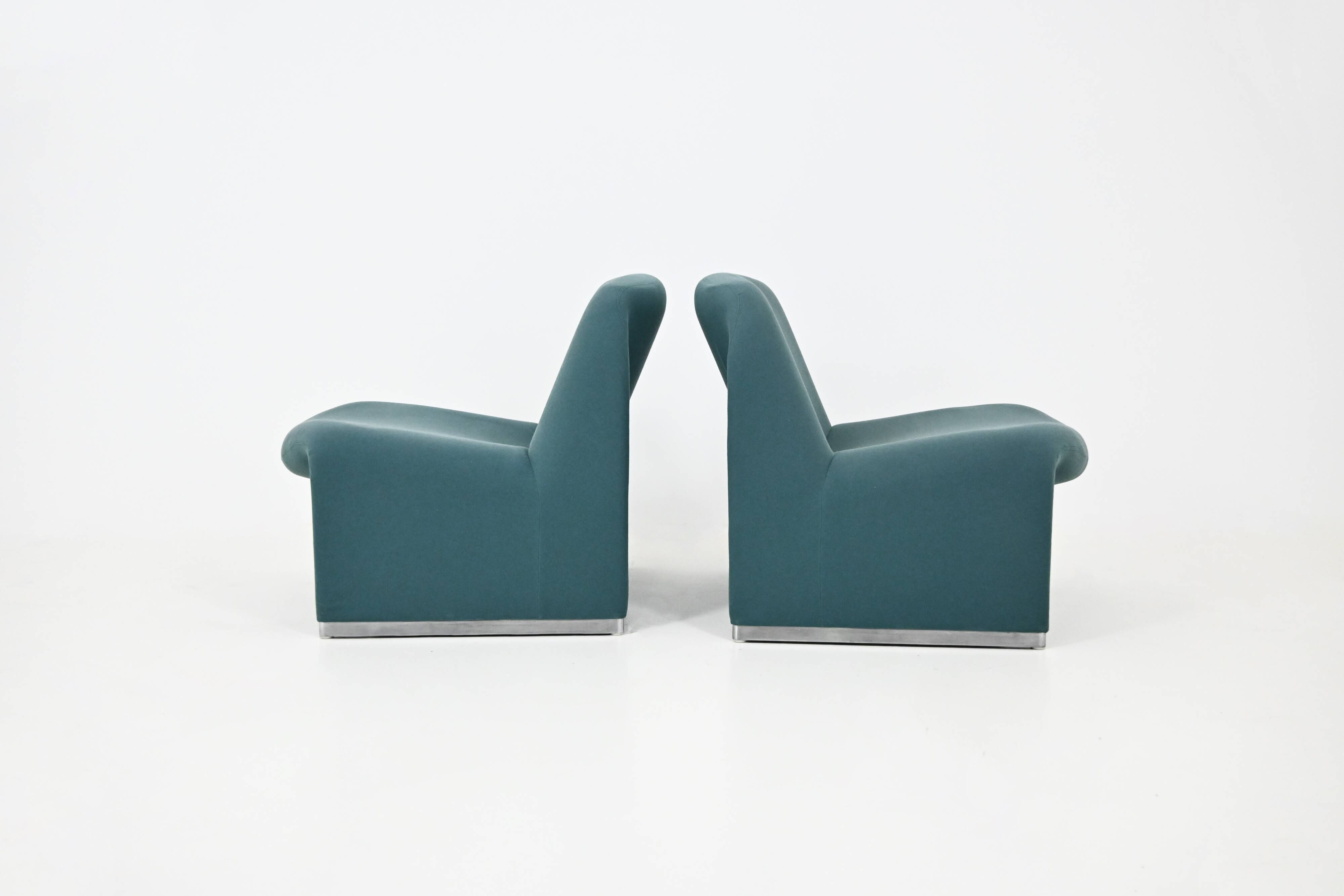 Pair of "Alky" armchairs by Giancarlo Piretti for Anonima Castelli, year