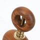 Teak / brass nutcracker / mid-century Danish modern design