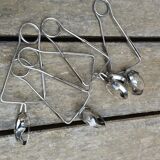 6 dishes/plates with snails, Gien factory