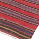 Vintage Striped Anatolian Kilim – 224 x 143 cm – Minimalist  sku 133