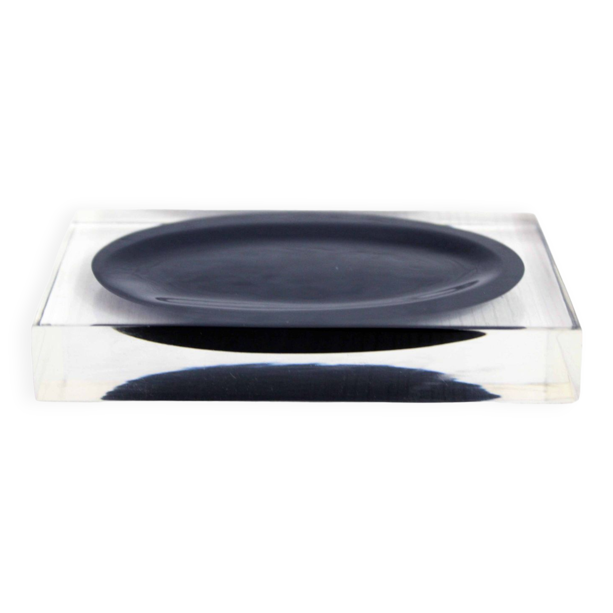 Soap holder or plexiglass pocket