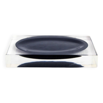 Soap holder or plexiglass pocket
