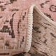 5x9 Pink & Brown Classic Vintage Rug, 155x274Cm