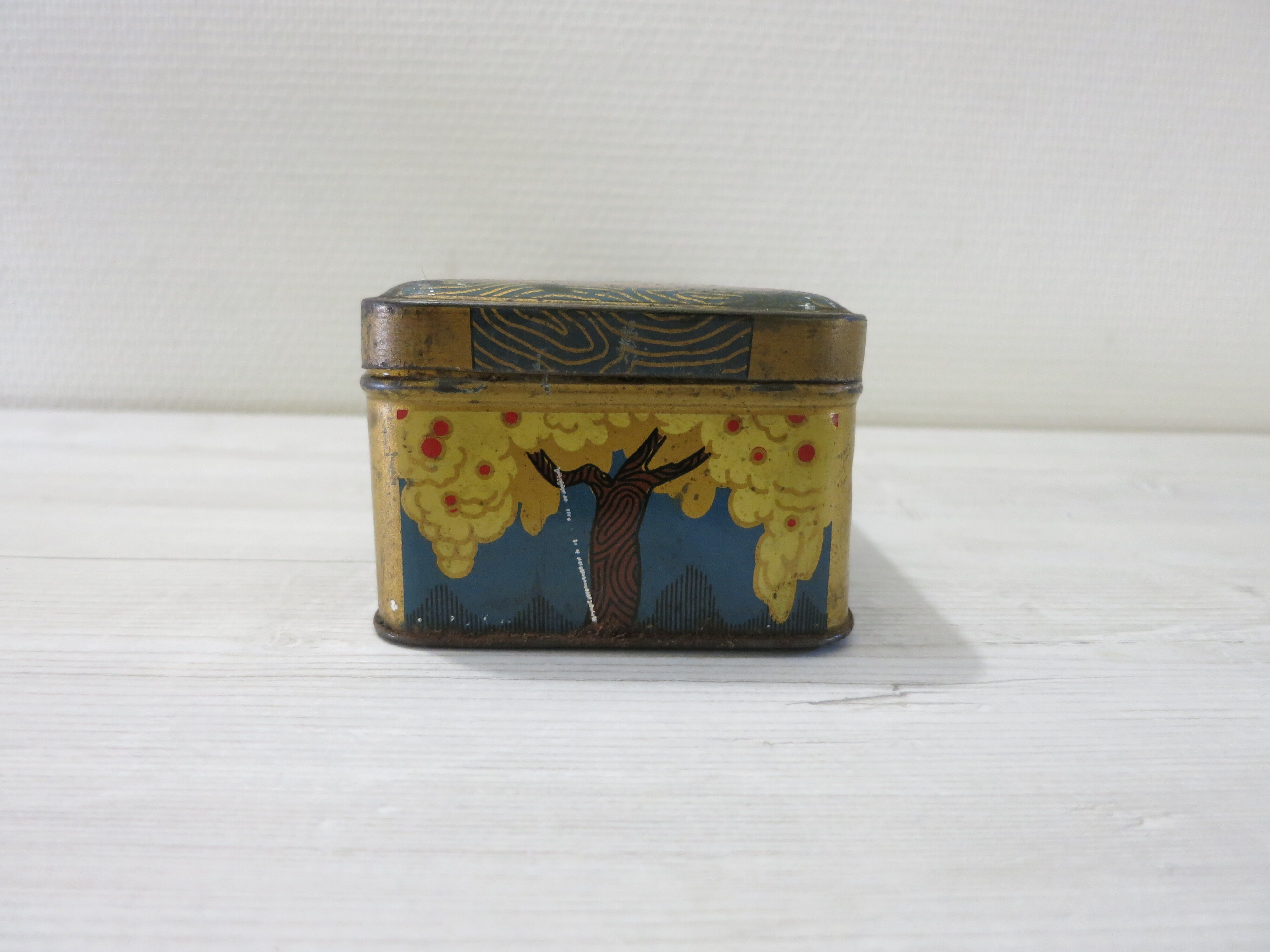 Lithographed cookie box