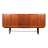 Teak highboard, Danish design, 1960s, production: Denmark