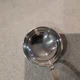 Silver-plated metal soup ladle by Christofle silversmiths, Albi pattern