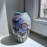 Louis Dage Art Deco Vase