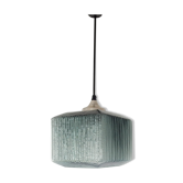 Double glass pendant lamp 1960