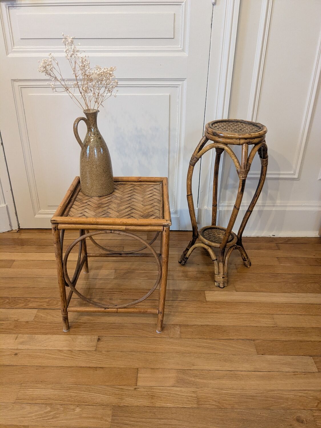 Rattan stool